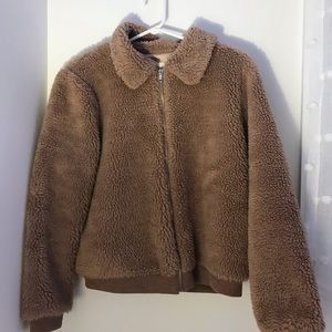 Teddy bear jacket (zip up)